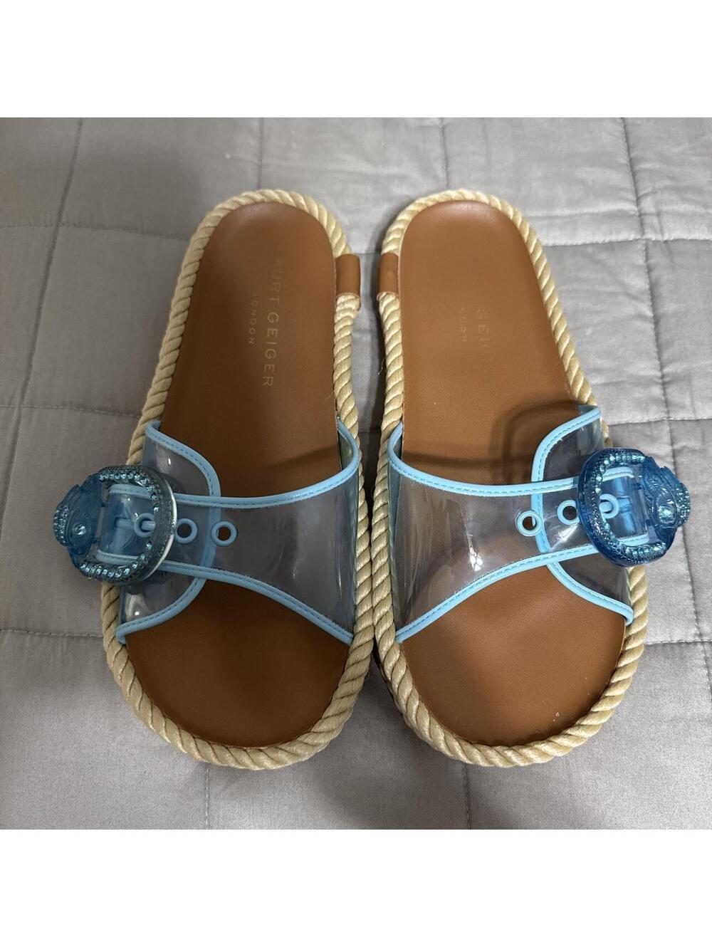 Kurt Geiger Women's Blue Sandal